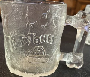 Taza vintage McDonalds Picapiedra antes del amanecer 1993 hecha en EE. UU. - Imagen 1 de 8