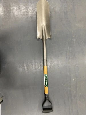 Ames 47107 Drain Spade 4-3/4" W x 14"L Tempered Steel Blade, 27"L Wooden Handle - Image 1 of 2