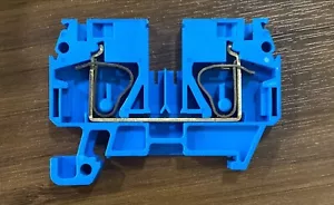 DINnectors DN-Q10B-A Blue 24-10AWG 30A 600V Term. (Bag of 100) - Picture 1 of 3