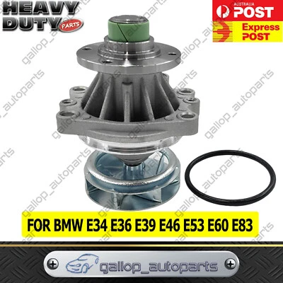Water Pump for BMW E34 E36 E39 E46 E53 E60 E83 320i 323i 325i 520i 525i X3 X5 - image 1 of 4