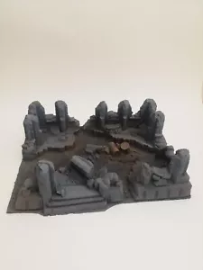 Warhammer 40k 30k Cityfight Terrain hard foam ruin Guard Marine - Picture 1 of 4