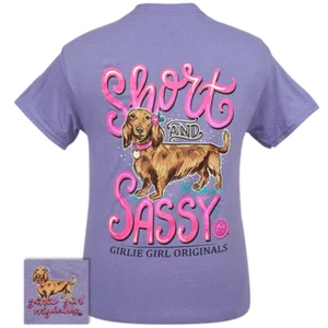 Girlie Girl Originals Short And Sassy Dog T-Shirt - Picture 1 of 10