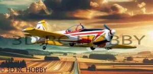 GIANT SCALE Zlin 526 Akrobat 124" WS RC Model Airplane Plans & Templates PRINTED - Picture 1 of 1