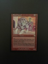 Magic The Gathering MTG - Mercadian Masques - Blood Hound