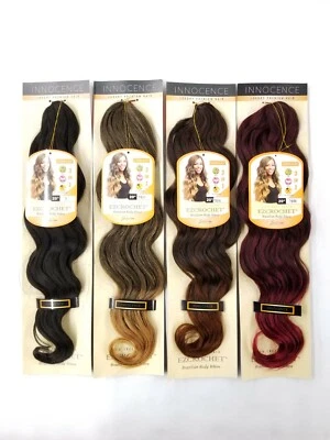 I&I Hair Innocence EZCROCHET Body Wave Crochet Braiding Hair Spectra 20" - Image 1 of 4