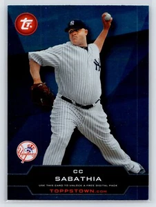 CC Sabathia 2011 Topps Topps Town #TT-49 New York Yankees - Picture 1 of 2