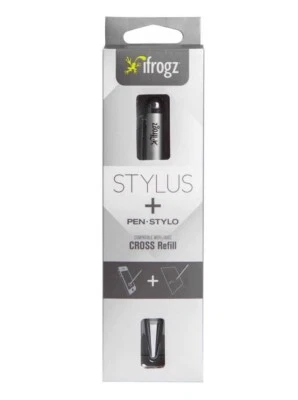 iFrogz Stylus Silver Pen Stylo Compatible with Cross Refill - Image 1 of 2