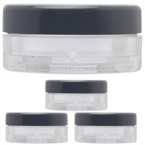 Scatola polvere trucco ricaricabile 4 pezzi contenitore polvere da viaggio contenitore polvere - Foto 1 di 12
