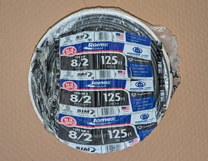 Southwire 125-ft 8/2 Romex SIMpull Stranded Indoor CU NM-B W/G Individual Pack - Picture 1 of 1