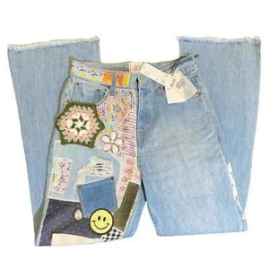 BDG DIY Craft Flare Jeans 28 - Picture 1 of 8