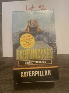 1994 TCM Caterpillar Earthmovers Series II Trading Card Box Sealed (36 Packs) - Imagen 1 de 3