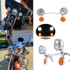 Passing Turn Signals Light Bar Fit for Yamaha Royal Star Venture Royale Deluxe - Picture 1 of 12