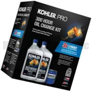 Kohler Genuine OEM Pro 2 Quart 300 Hour Oil Change Kit 25 850 02-S - Picture 1 of 1