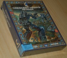 BATTLETECH Crescent Hawks Revenge Infocom ~ IBM PC DOS ~ BIG boxed ~ NEW/SEALED
