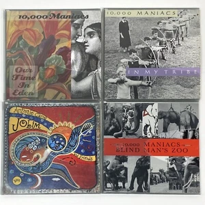 4 CD Lot • 10,000 • Audio CDs • in Slim Media-Zone Cases - Imagen 1 de 2