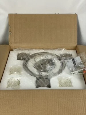 Mini araña Livex Lighting Midtown en níquel cepillado 50693-91 Foto 1 de 4