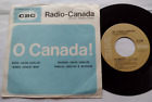 CANADA!!! NM- THE TORONTO SYMPHONY O Canada PS ENGLISH / FRENCH 45 ANTHEM /HYMNE
