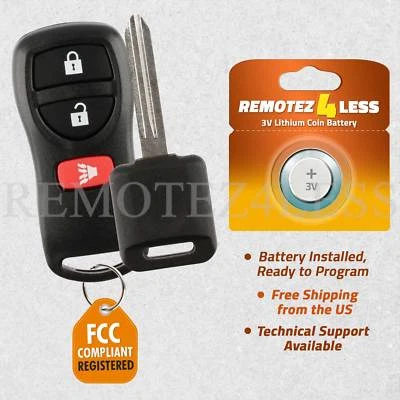 Keyless Entry Remote for 2003 2004 2005 2006 2007 2008 2009 Infiniti FX35 Key - Image 1 of 4
