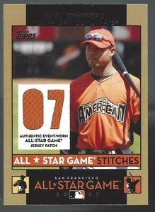 Carl Crawford 2007 Topps Update All-Star Stitches Card# AS-CC - Picture 1 of 4
