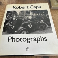 Robert Capa Photographs British Printing 1985 Hardback