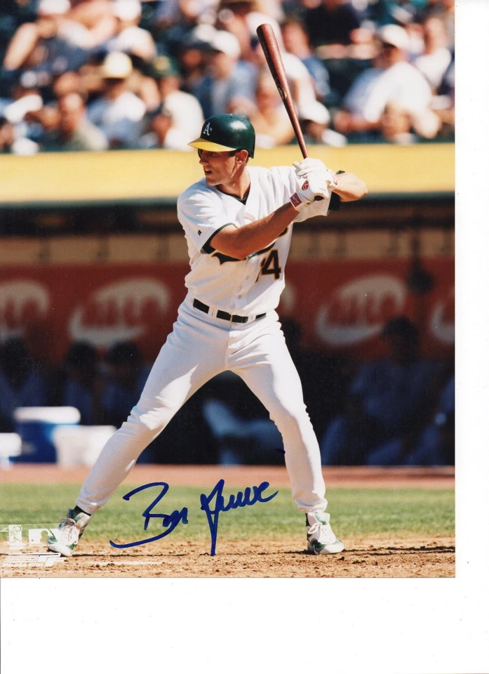 Ben Grieve Oakland Athletics Signed 8x10 Photo - Image 1 of 1
