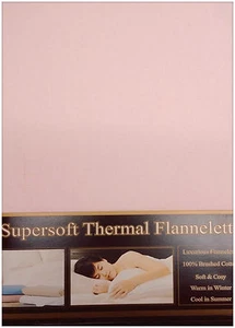 JUEGO FUNDA NÓRDICA FRANELA KING SIZE ROSA CLARO 100% ALGODÓN CEPILLADO TACTO SUAVE - Imagen 1 de 2