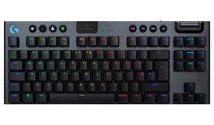 Logitech G915 X Lightspeed TKL Wireless Keyboard - Black - UK - Picture 1 of 10