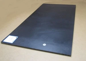 Tivar UHMW PE Black Sheet .500" (1/2") Thick x 24" Wide x 48" Length - Picture 1 of 6