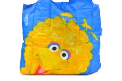 Bolso de Compras Reutilizable Envirosax Plaza Sésamo Niños, Original Big Bird Azul Foto 1 de 4