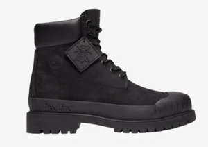 Timberland Women's Bee Line Premium Waterproof Rubber Toe Boots Black Size 7.5 - Picture 1 of 10
