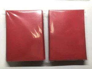 Lenayuyu 300 piezas Protector de Mazo Rojo Estándar MTG Fundas para Tarjetas 66x91mm Brillante - Imagen 1 de 5