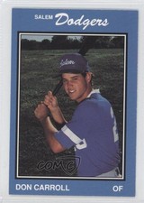 1989 Salem Dodgers Donald Carroll #9