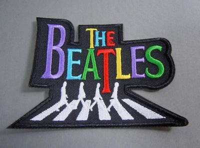 The BEATLES-ABBEY ROAD Embroidered Iron-On Patch - 3" - Image 1 of 2