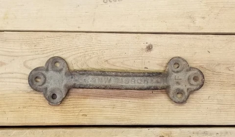 Vintage Antique Primitive Farm Door Handle Pull Rustic Sliding Barn Gate Shed Cover