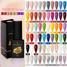 BORN PRETTY PRO 15ml Gel Nagellack Super Top Mantel Soak Off UV LED 60 Farben