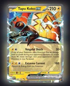 Tapu Koko EX 68/182 Paradox Rift Scarlet And Violet LP - Bild 1 von 5