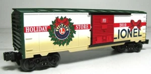 LIONEL 6-52575 2010 LIONEL HOLIDAY STORE XMAS BOXCAR - Picture 1 of 1