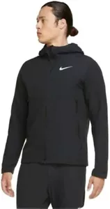 Nike PRO Winterized Woven Training Jacket Black (2XLT) CU7346-010 Retail $130 - Picture 1 of 4