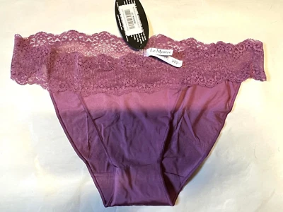 LE MYSTERE 2361 WILDFLOWER XLARGE женщин идеальный трусики $32 новый с Ярлыками #8 - Изображение 1 из 4