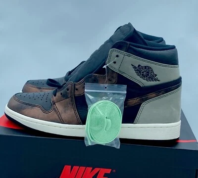 Nike Air Jordan 1 Retro Alto OG Patina 555088-033 Para hombres Talla 12 Totalmente Nuevas Foto 1 de 4
