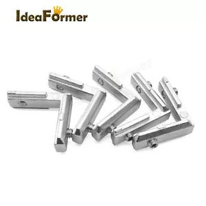 Conector de esquina interna perfil serie L 2020 serie L 5/10 piezas ranura en T + tornillo M4. - Imagen 1 de 6