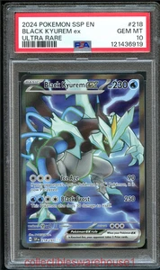 Pokemon Surging Sparks Black Kyurem ex 218 PSA 10 - Bild 1 von 2