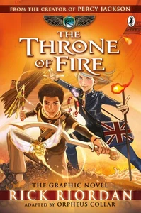 The Throne of Fire: The Graphic Novel (The Kane Chronicles Book 2) by Rick Riord - Picture 1 of 1