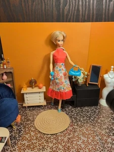 Vintage Barbie Clone Outfit - Dress, Purse, Sandal Shoes & Cup - Picture 1 of 20