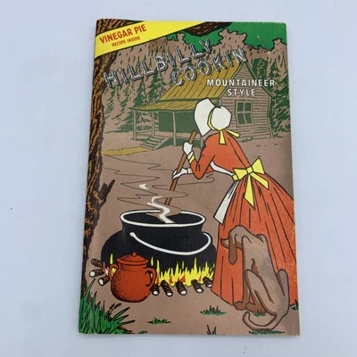 Vintage Hillbilly Cookin' Mountaineer Style Cookbook By The Tates 1968 Recipes - Image 1 of 4