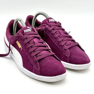 Zapatillas clásicas PUMA de gamuza púrpura para mujer talla 8,5 EE. UU. buen estado usadas - Imagen 1 de 9