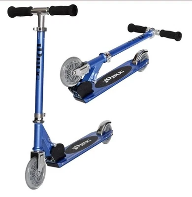 JD Bug Junior Street Kids Folding Scooter MS100 Navy Blue Original Aged 5+ - Image 1 of 4