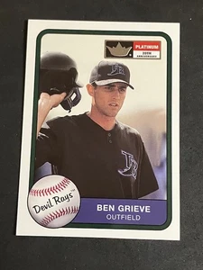 2001 Fleer Platinum Parallel Platinum #120 Ben Grieve #/201 SP MINT - Picture 1 of 2