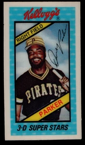 1980 Kelloggs 3-D Super Stars #23 Dave Parker senza etichette Pittsburgh Pirates B23:34 - Foto 1 di 5