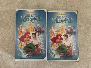 Disney The Little Mermaid VHS, 1989 Banned Cover, Used - Picture 1 of 8